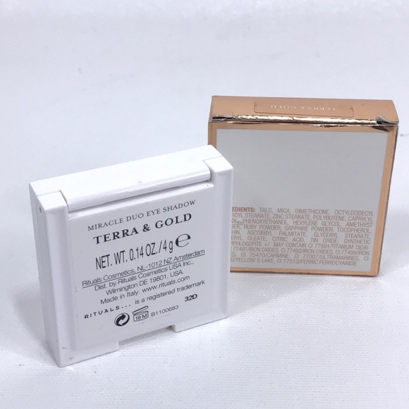 RITUALS... Miracle Duo Eye Shadow TERRA & GOLD - Picture 4 of 4